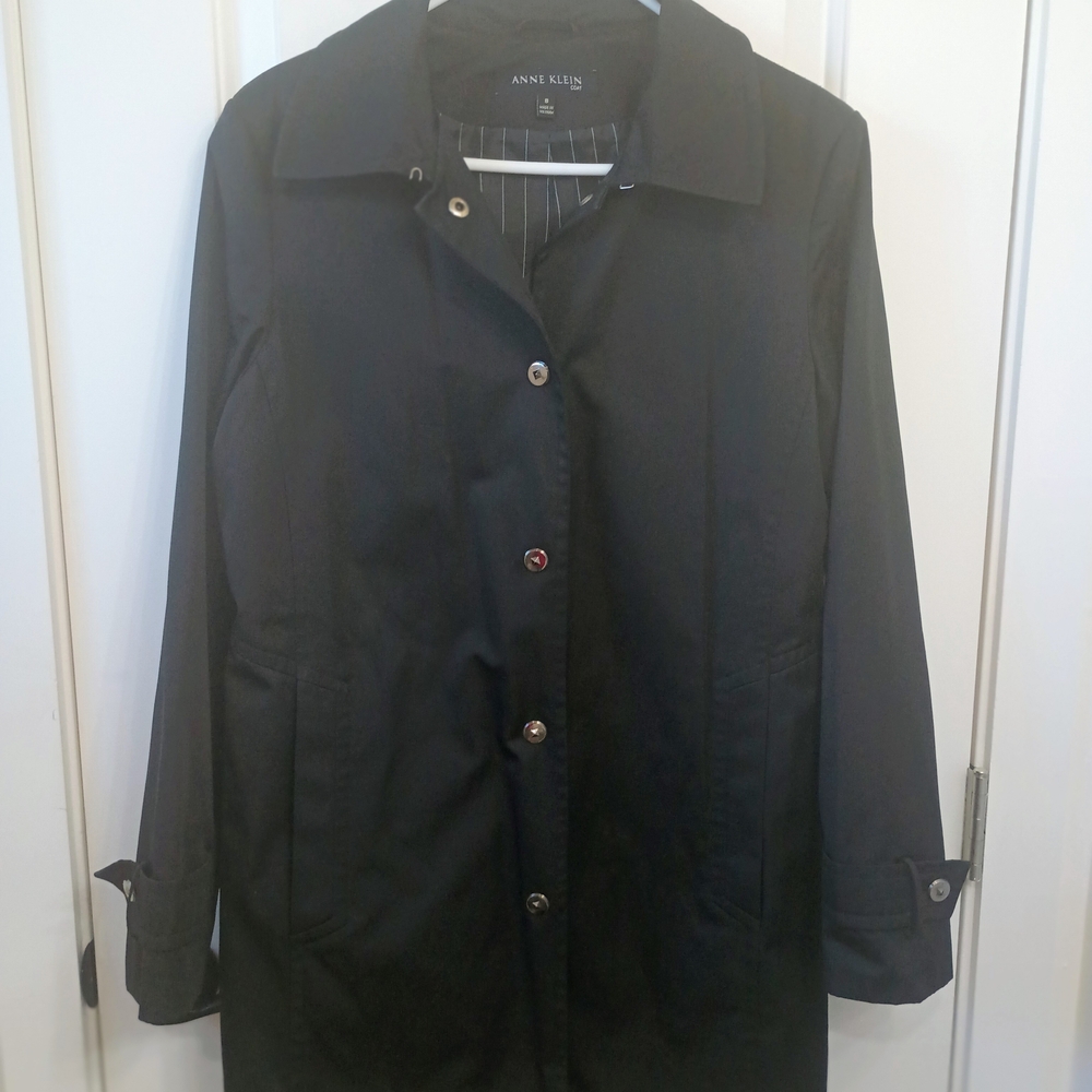 Anne Klein Women's Black Coat